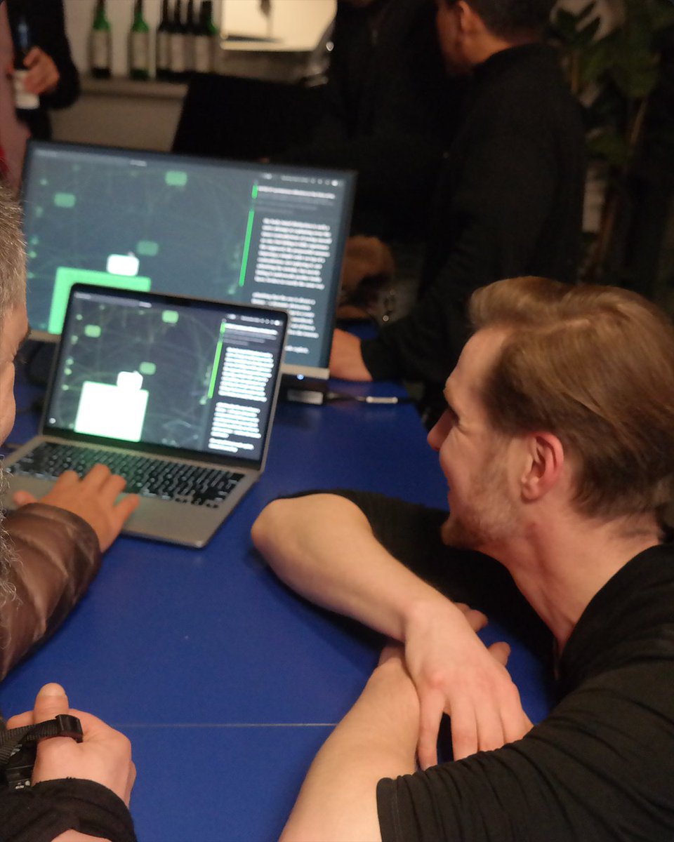 DEMO DAYS #001 happened.

Berlin’s AI builders. One room. Terminals open.
Models under load. Inference pipelines live.

No theory. No prototypes. Production.

OjinAixHaus is for the AI community.
If you’re building, we want you at our next session.

#AixHaus #BerlinAI #DemoDays