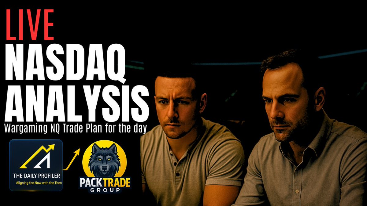 AC_Trades's tweet photo. No write-up! We are about to go live with @DailyProfilerCo breakding down how we analyze NQ and then our trade ideas we plan on taking during the day!

Link in replies! https://t.co/gfykrPnPrF