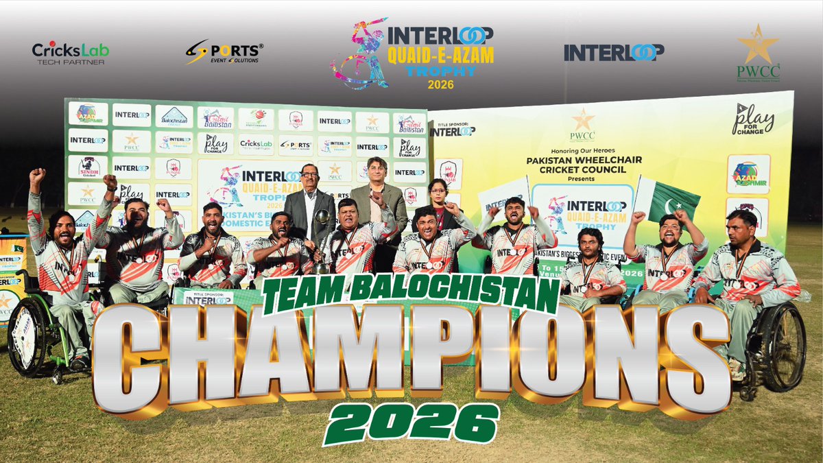 Pakistan Wheelchair Cricket Council tweet media