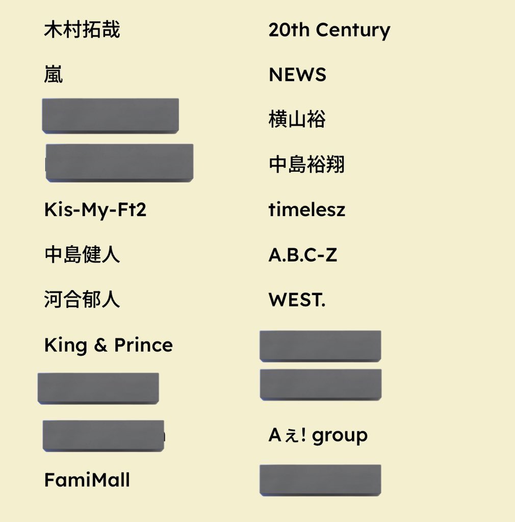 oddcrow12's tweet photo. 名義交換させていただける方を探しております。

【求】なにわ男子

【譲】
交換:画像参照、他界隈可

同一住所に同FCの名義無い方
架空名義✖︎
#名義交換　　#名義買取 https://t.co/zkcpUAY8ZC