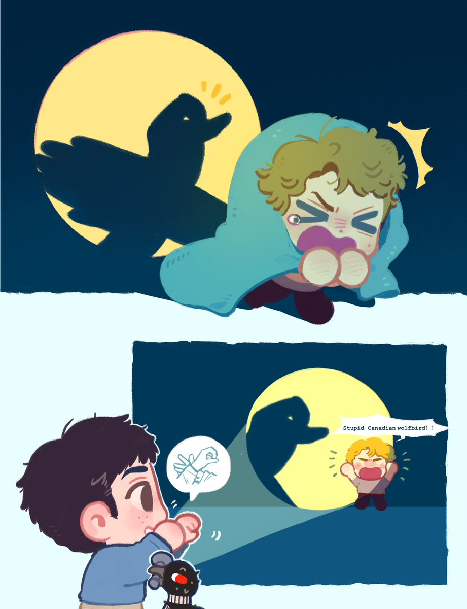 #hollanov 
#heatedrivalry
wolf Bird