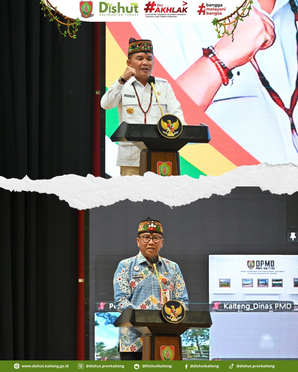 DishutKalteng's tweet photo. Transparan dan Akuntabel, KHBS Perkuat Sistem Bantuan Sosial Kalteng
Palangka Raya – Pemerintah Provinsi Kalimantan Tengah meluncurkan Kartu Huma Betang Sejahtera (KHBS), Jumat (20/2/2026).
#kaltengmakinberkah
#kaltengberakhlak
#dishut
#dishutprovkalteng
#kalteng
#palangkaraya https://t.co/bdXcHLgo9H