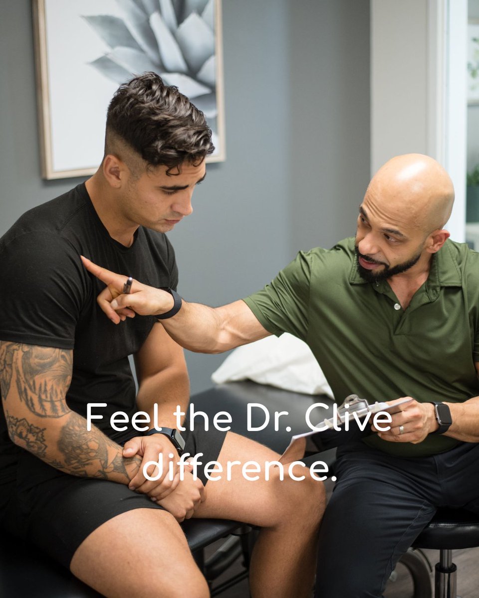 Feel the Dr. Clive difference and take a proactive step toward better health this spring (it is coming, we promise 😉)

🌐 thrivemassagewellness.com
📞 289-245-1111