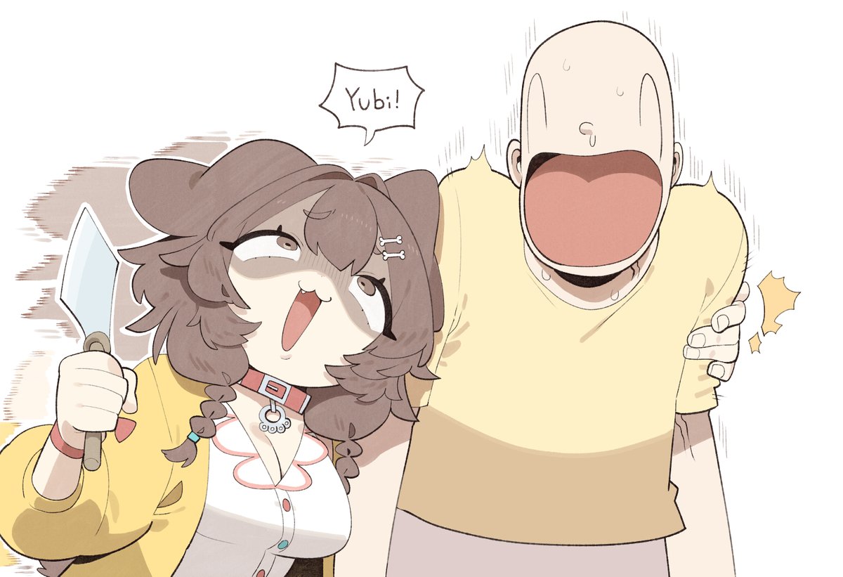 ☝️🔪🐶
#できたてころね