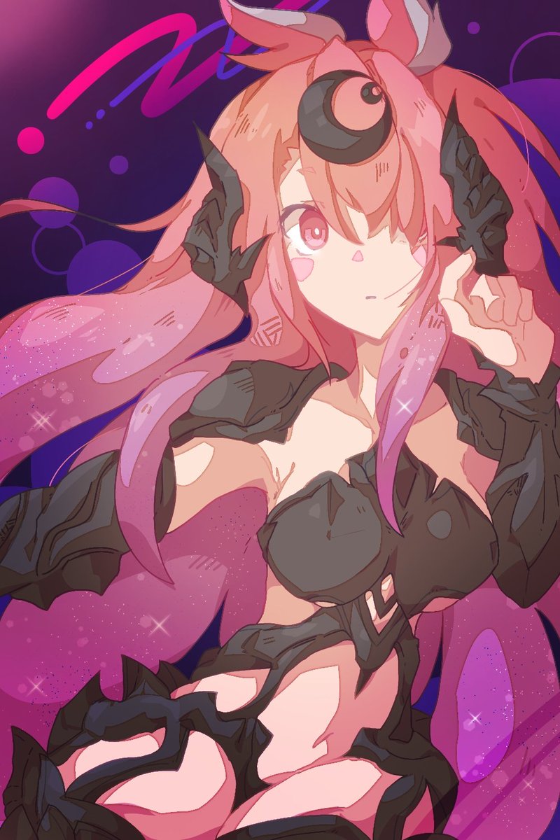 こちらの守霊合作にメルナちゃんで参加させていただきました～！
他のお二方の絵柄とキャラクターがベストマッチしてて最高の企画です🥳自分も見劣りしないメルナちゃん描けてると...いいな......ッ！

企画立ててくださった朱鳥さん本当にありがとうございました✨️