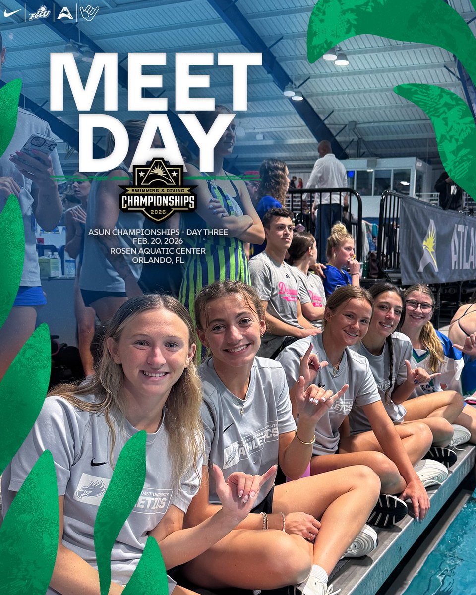 FGCU Swim & Dive tweet media