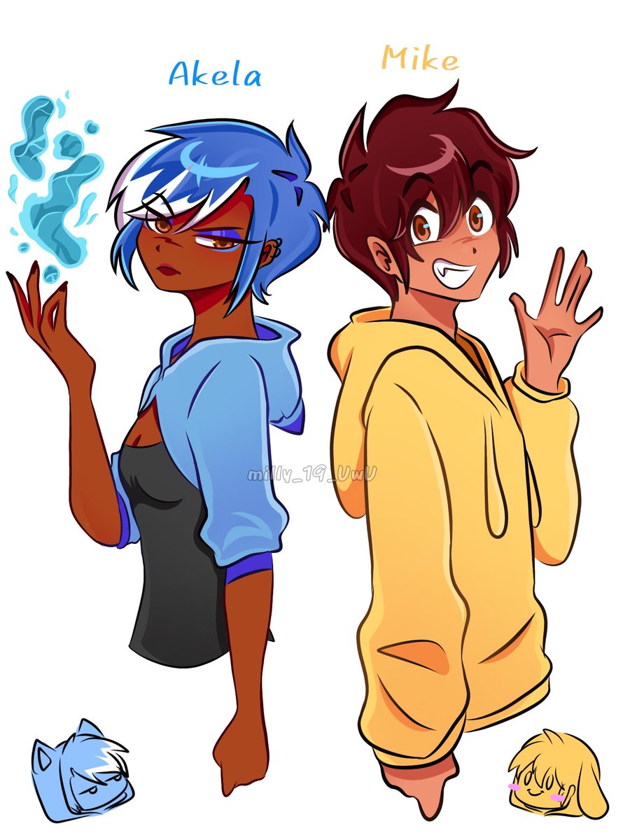 Papeles invertidos ✨️🌀 haci los vería yo, sigo teniendo dibujos pendientes tenganme paciencia porfiiis ✨️🙏