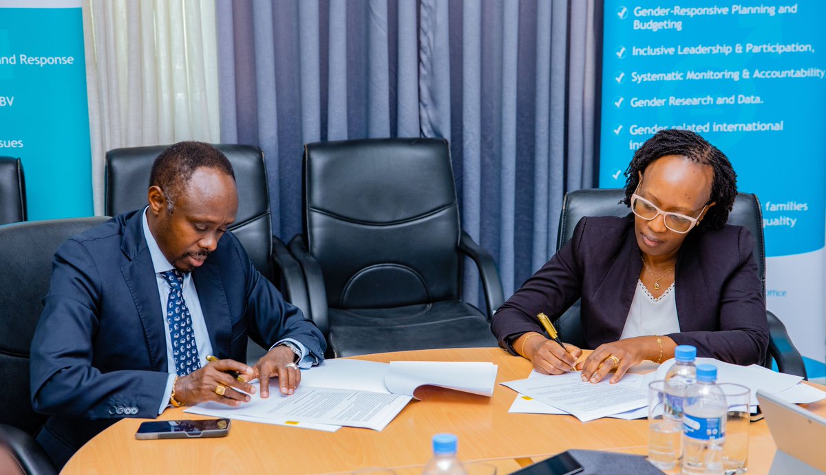 LegalAid_Rwanda's tweet photo. #PartneringForJustice: Today, we reaffirmed our long-standing partnership with the  @GenderMonitorRw   Office by signing a new 5-year MoU to advance gender equality, strengthen the rule of law, and expand access to justice for women and girls in Rwanda. https://t.co/oNNHCF62s7
