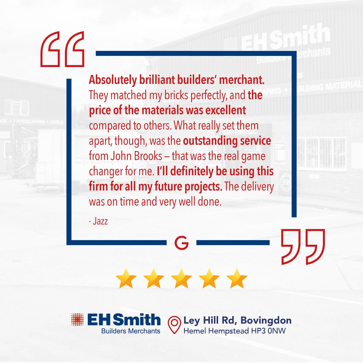 EH Smith Builders Merchants tweet media