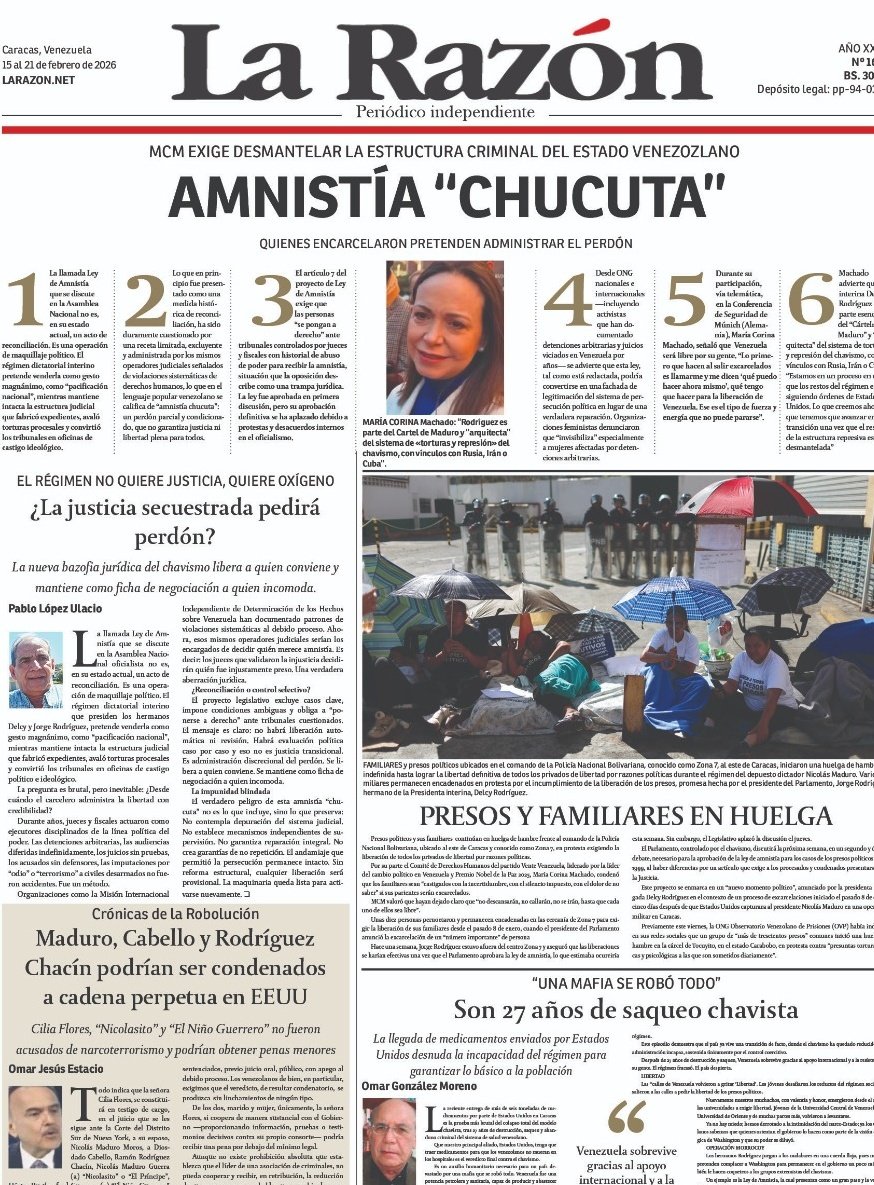 La Razón tweet media