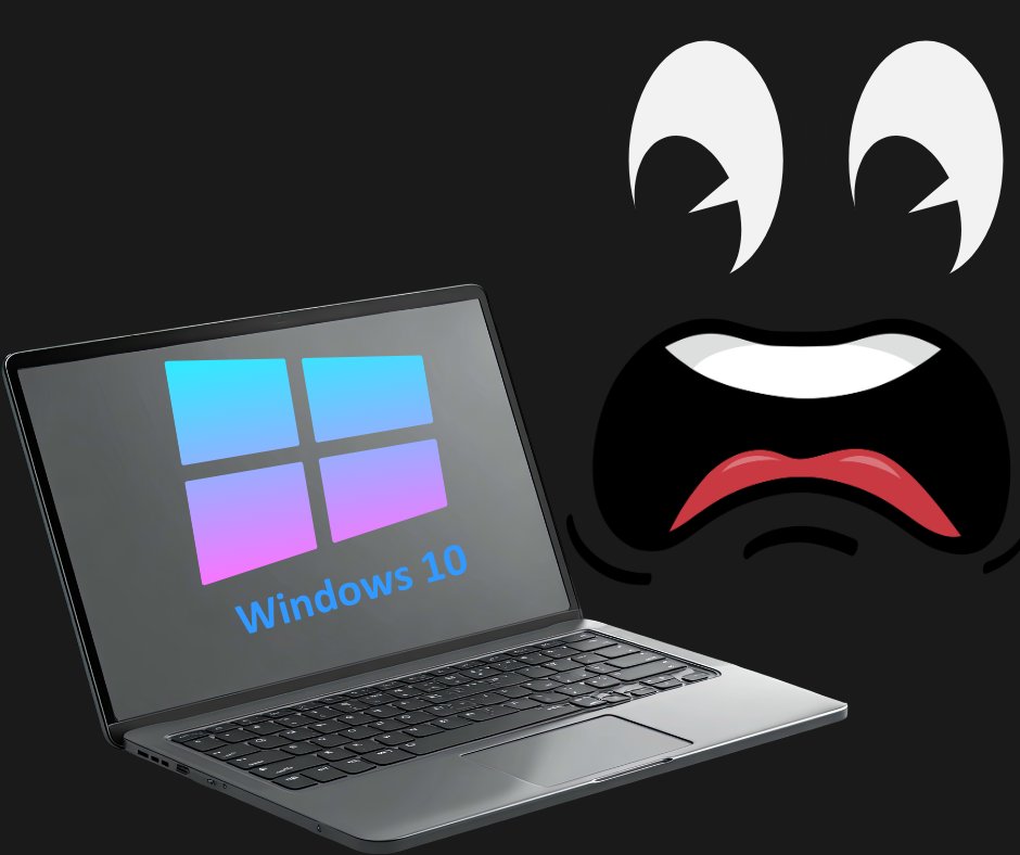 Yes, it is scary business to still be running Windows 10. No more support. No more updates. Lots of opportunity to be compromised. Let us help you get updated TODAY!
