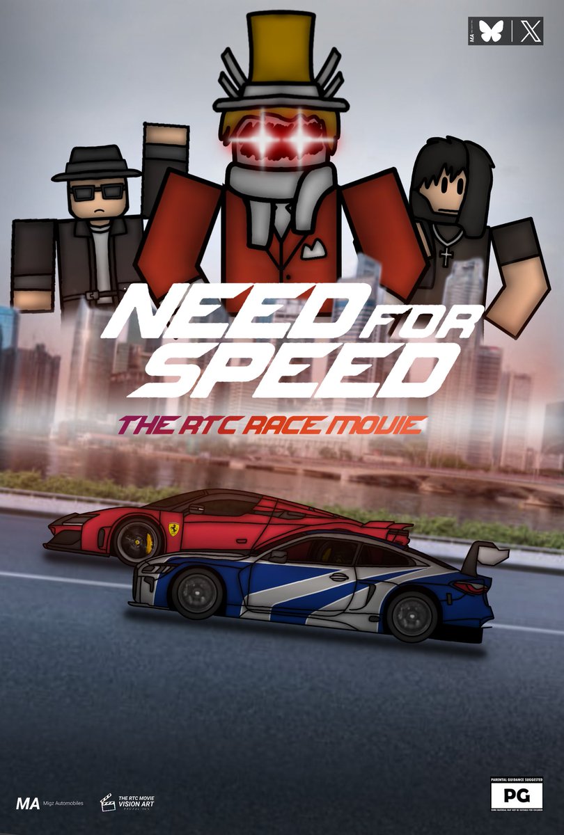 Explore our race on Singapore 🇸🇬🏁

Teaser Poster of "NEED FOR SPEED" The RTC Race Movie 🏁🍿❤🧡💛

Ft: <a href="/LivingLightAlt/">LivingLightBanzon (Doing Ok!)</a>, <a href="/Nin3tyOne/">NinetyOne</a>, &amp; <a href="/printchest/">printchest</a>

Like and Retweet are appreciate 👍♻️

#Roblox #Robloxart #art #RTC #artmoots #robloxartists #RobloxAvatar #NeedforSpeed