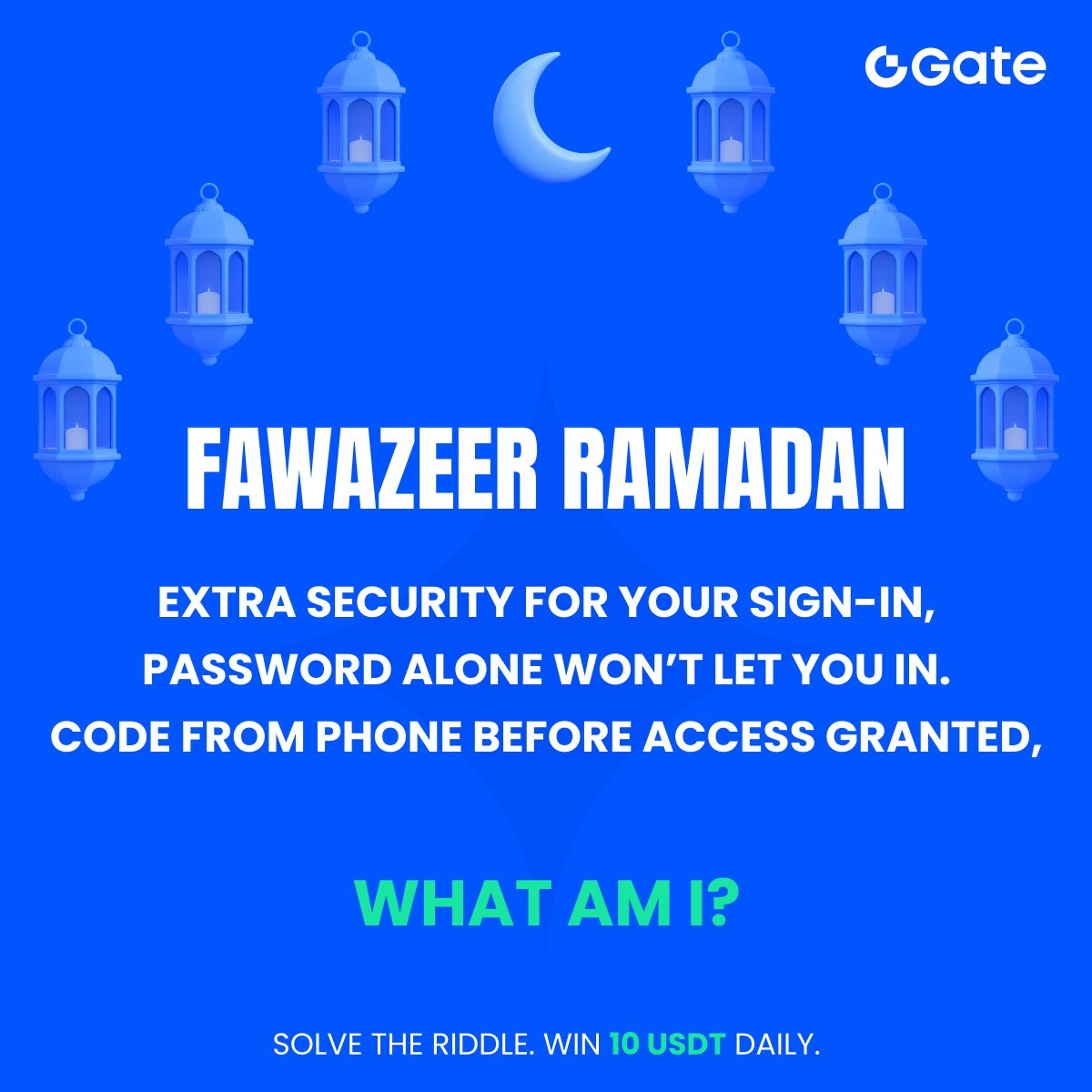 Gatedesi's tweet photo. Think you can solve today’s riddle? Let’s see  #FawazeerRamadan Day 2

New riddle every day. 10 USDT for the correct answer.

To participate:
✅ Follow us
✅ Like this post & repost it
✅ Comment your answer below and tag 3 friends

You have 24 hours to enter. Tip: Comment more than once to increase your chances.

Winners are announced daily before the next riddle drops. Rewards are distributed once a week.

Ready? Drop your answer 👇
