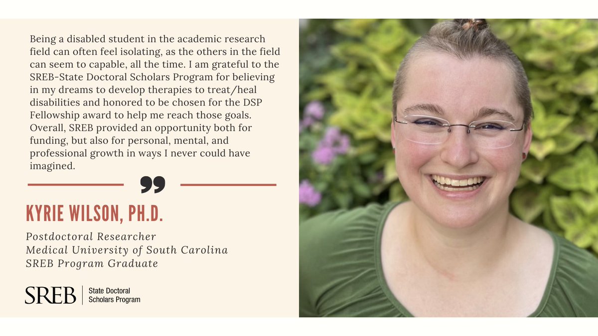 SREB-State Doctoral Scholars Program tweet media