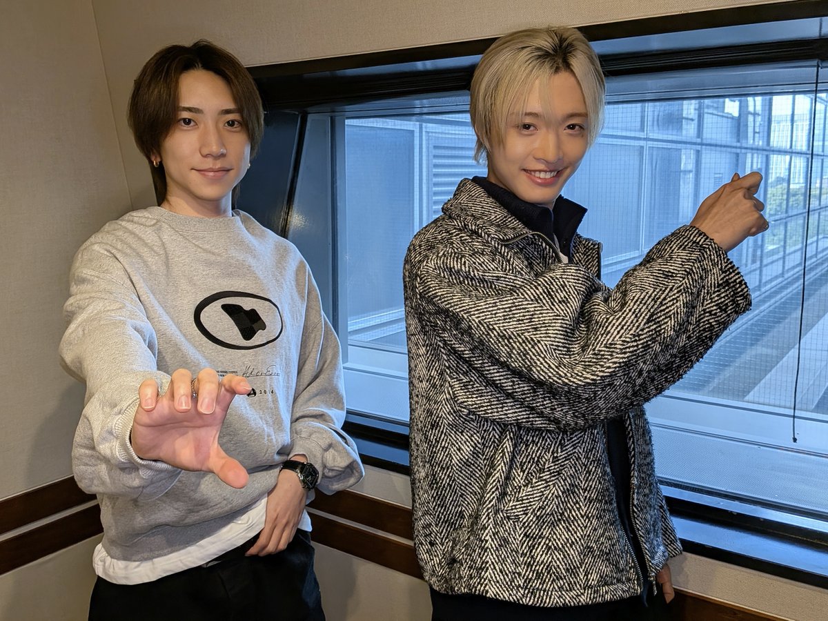 今日の担当：佐藤新＆鈴木大河🩷💙 「IMP.の #IMPickup」今日も放送