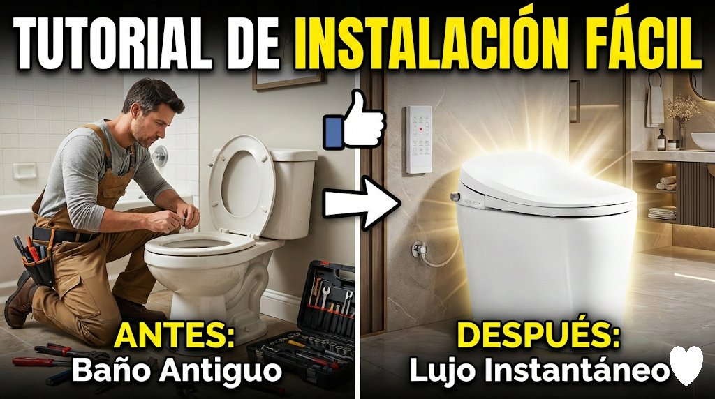 Instálalo. Flipa.
¿Sabías que un smart toilet puede transformar el “baño” en experiencia? 🚽✨ Cortes rápidos de instalación + resultado final. youtube.com/watch?v=6r0dEa…
