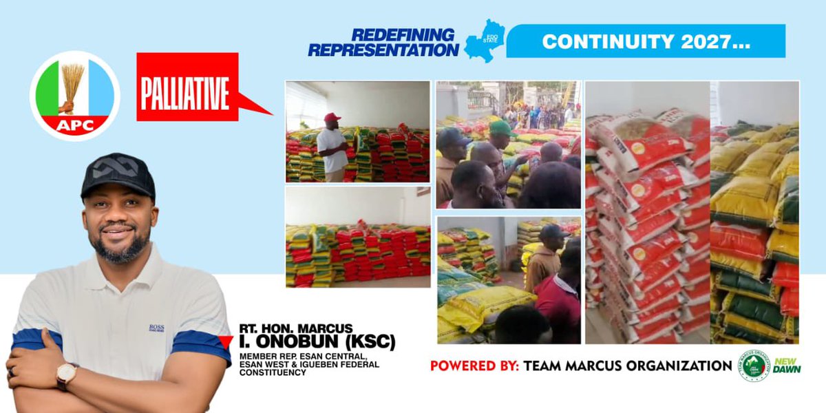 Rt. Hon. Marcus Onobun tweet media