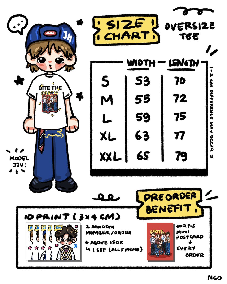 BATCH 2

size chart for oversized tee ; PO benefit ; pre-order link 🌀

🔗 form.jotform.com/260498022602452

. cortis . martin . james . juhoon . seonghyeon . keonho .