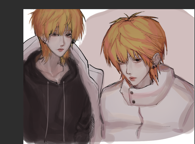 남캐는 낙서밖에없지만 대충 그림체 이렇습니다 ,,