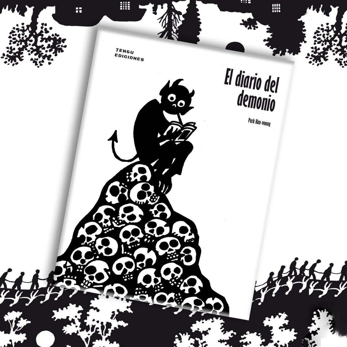 TenguEdiciones's tweet photo. De la mano de Park Kun-Woong, autor de Las personas de los apartamentos dorados, os traemos esta obra que no dejará indiferente a nadie.
¿Pueden los recuerdos incómodos quedarse enterrados en la oscuridad?
Próximamente en librerías.
#tenguediciones #eldiariodeldemonio #corea https://t.co/AAGl3WkY1d