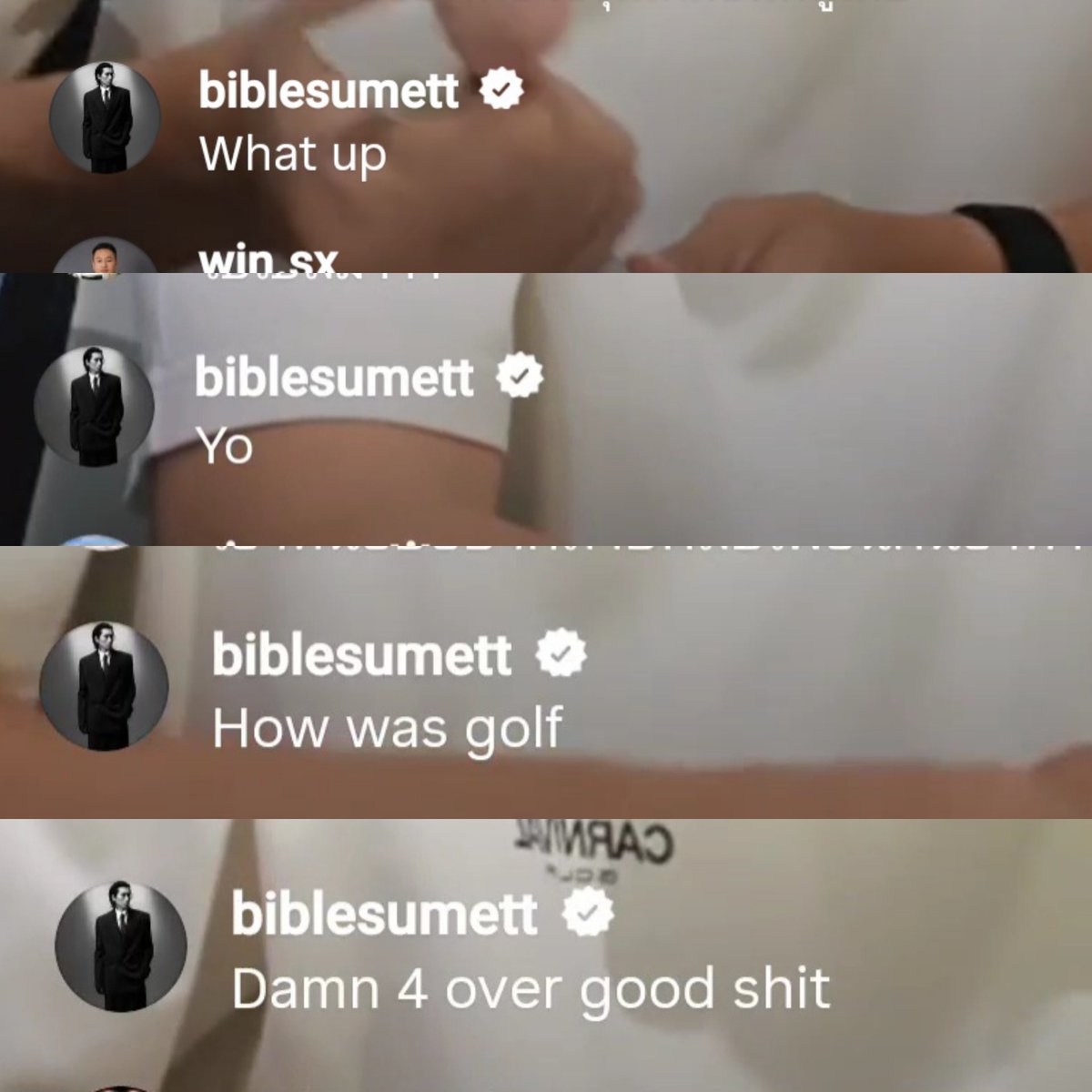 ไบเบิ้ลคิดถึงพี่เจษมากมั้ย 🥹