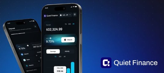 0xBitcoinbart's tweet image. Earning rewards with Quiet Finance  @Quiet_Finance Complete missions and bring new users to Quiet Finance. Season 0 tracks your contribution with points that can unlock future rewards.
If you’re into low-noise finance, check it out  
🔗 testnet.quiet.finance/ref/2SJtvl