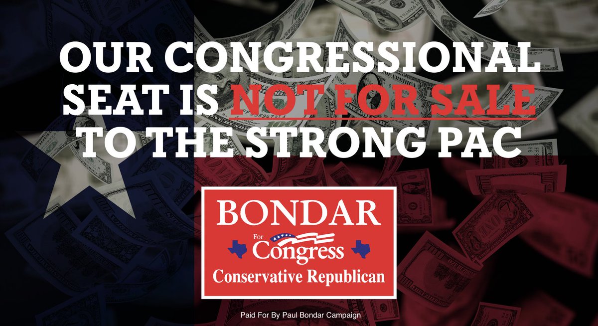 Faceless money is pouring in from the STRONG PAC. Not from North Texas families. Not from our neighbors. Not from the people who live here. From outsiders. Why? Because they want control. When dark money shows up, it expects something in return. That “something” won’t be North