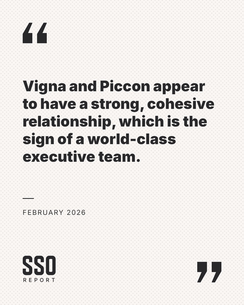 SSO Report tweet media