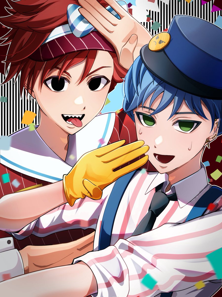 2枚分けるとこんな感じです！！