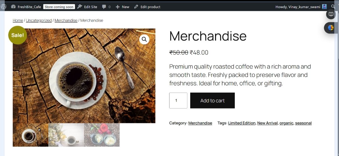 vinayswami2020's tweet image. I built a complete online coffee shop website —
✔️ Menu system
✔️ Product pricing
✔️ Cart functionality
✔️ Smooth user experience
Brewing both coffee &amp;amp; clean code 🚀
#DeveloperLife #StartupMindset #WebDev #SoftwareDevelopment #razorpay #node #React #GFG160 #striver_79 #wordpress