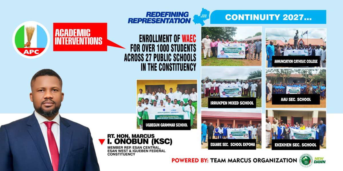 Rt. Hon. Marcus Onobun tweet media