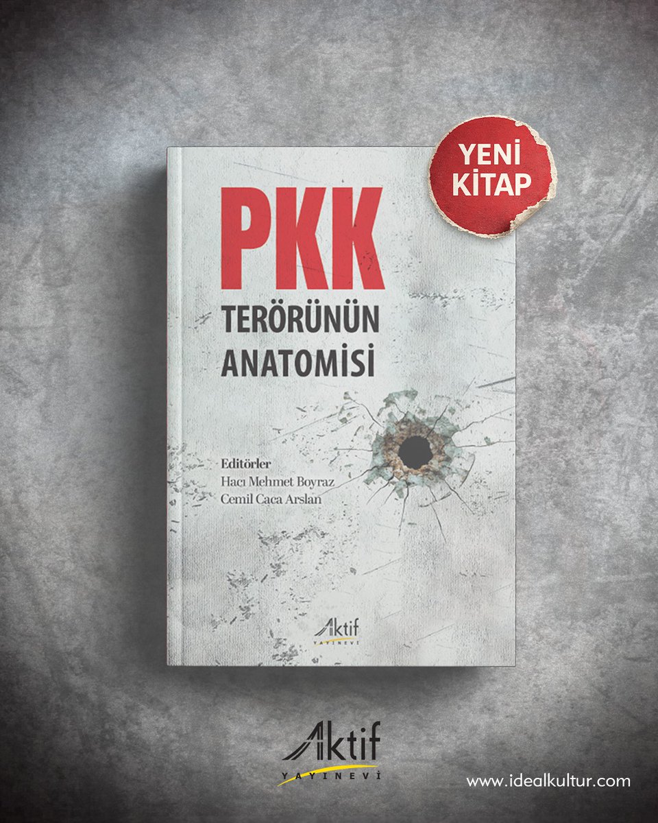 PKK Terörünün Anatomisi kitabımız #HacıMehmetBoyraz ve #CemilCacaArslan editörlüğünde yayınlandı!
idealkultur.com/urun/pkk-teror…