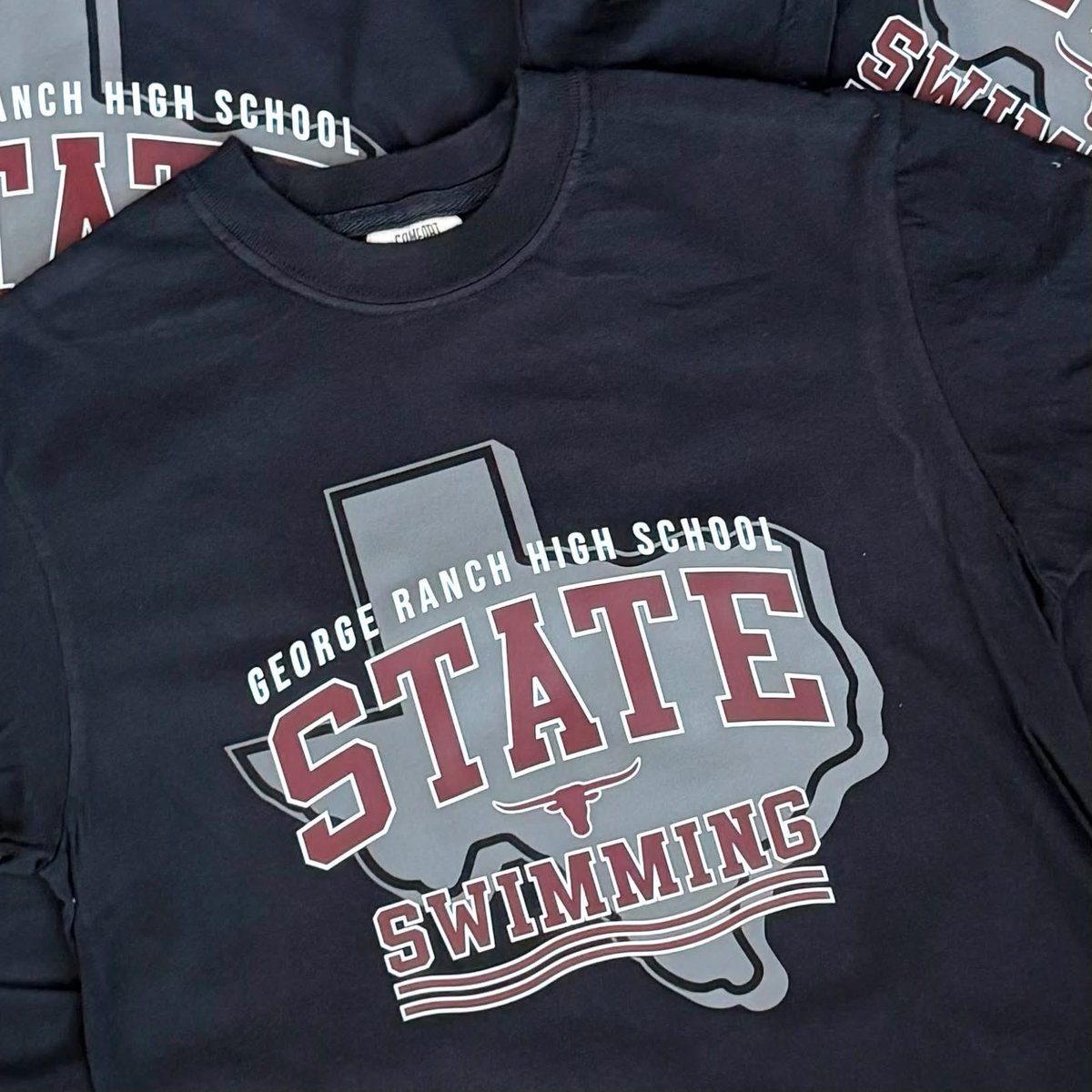 pinkieandblack's tweet photo. GOOD LUCK George Ranch Swim as you take on STATE! Y’all got this! 🍀 https://t.co/nz0FBL4Nae