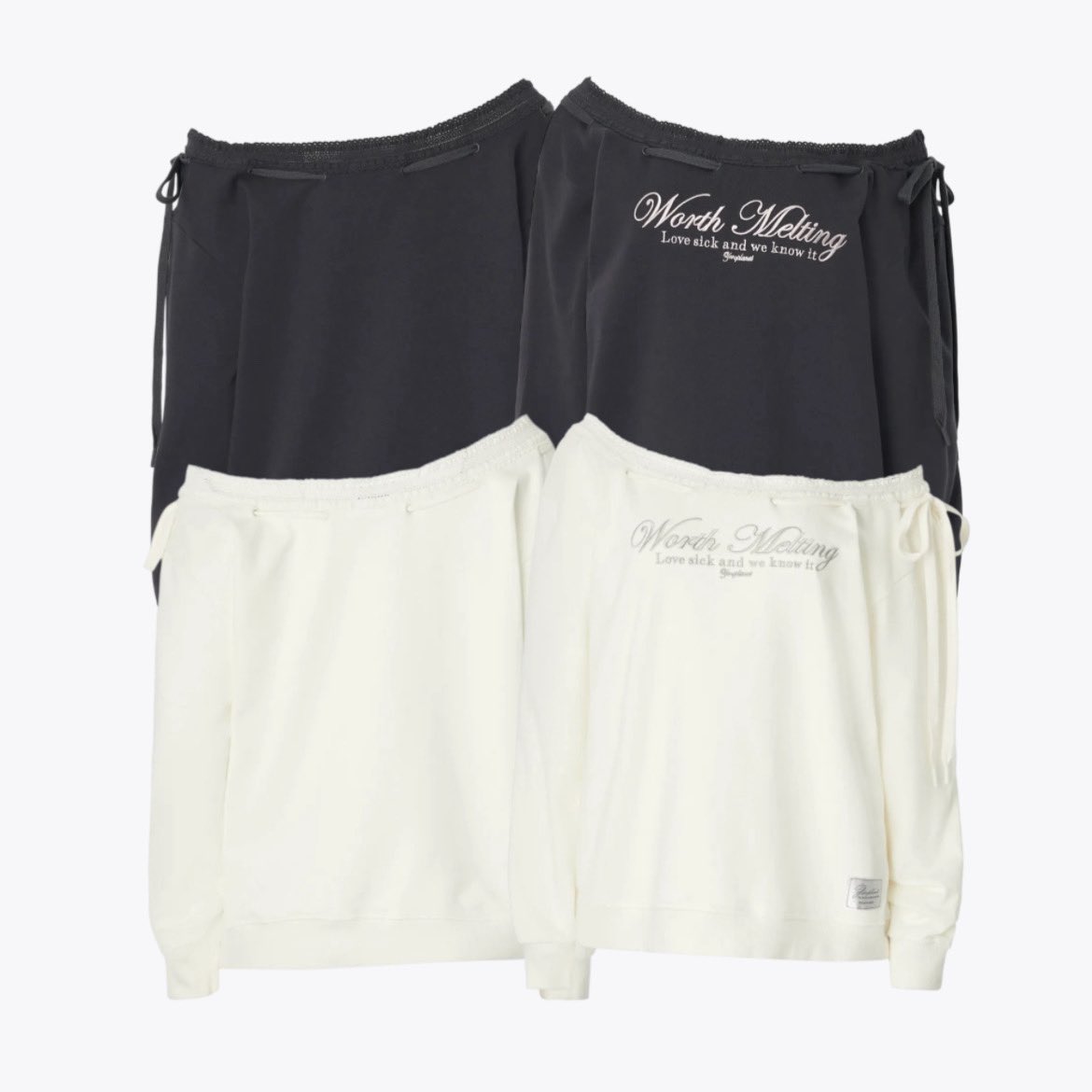 prevnseoul's tweet photo. ꒰ Pre ꒱ Zeroplanet ˚˖⟡ 👧🏻🍜🍕 ⊹

hana one-shoulder sweatshirt รุ่นใหม่
★ ลด 40% เหลือ 1320.- ส่งฟรี (มัดจำ 660.-)

🛩️ ส่งกลับแอร์ ♡ รับพรีจนกว่าคูปองจะหมดค่ะ
#zeroplanet #พรีเกาหลี #พรีออเดอร์เกาหลี https://t.co/D9vMOGvnE3