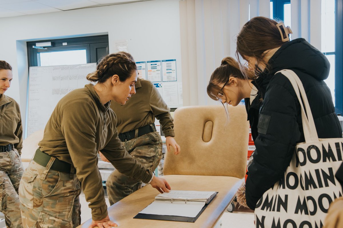 ukinestonia's tweet photo. Two of our participants from AfaD project, had an incredible opportunity to visit @Natobgest where they met their amazing medic team, who shared what it truly means to serve as a medic in the British Army 🏥💪

We are grateful to 2 Med Regiment and @RoyalTankRegt for the support! https://t.co/q2sHmcVJ5O