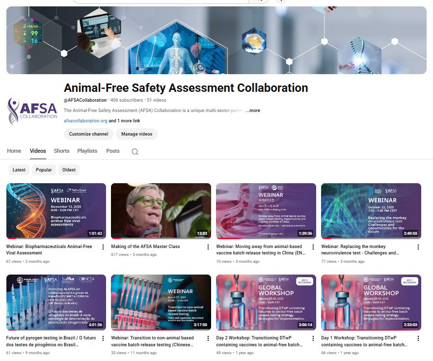 Animal-Free Safety Assessment (AFSA) Collaboration tweet media