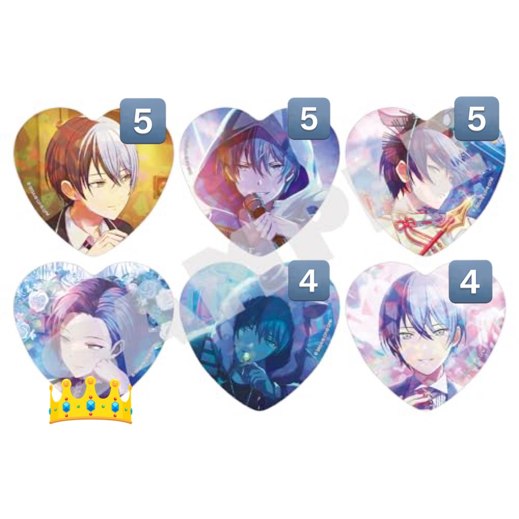 ◯プロセカ 交換 譲渡 缶バッジ◯ 譲） 画像の冬弥記載数 求）👑の冬弥