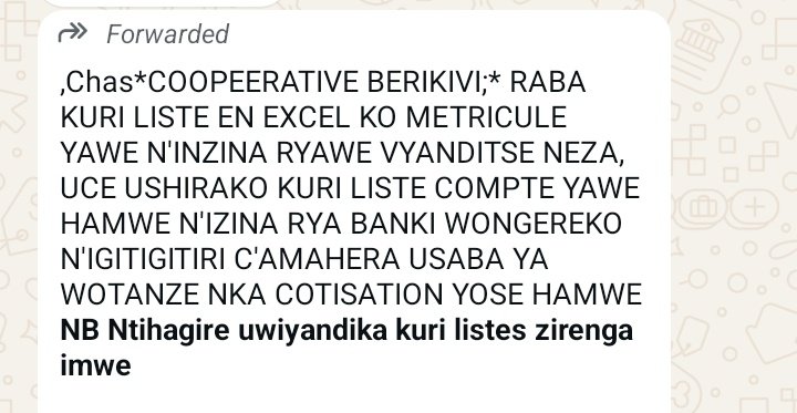 #Burundi Le 20/02/2026

Akababaro k'abakozi bo mu bushikiranganji bw'abakozi n'akazi. Umugambi bemerewe wahereye he ?

Barabeshwe canke wari umugambi wari ugamije kubasahura amafranga yabo ?? Gushika ubu abakozi bariko basubizwa udufranga twabo bari bamaze gukatwa ku mishahara,