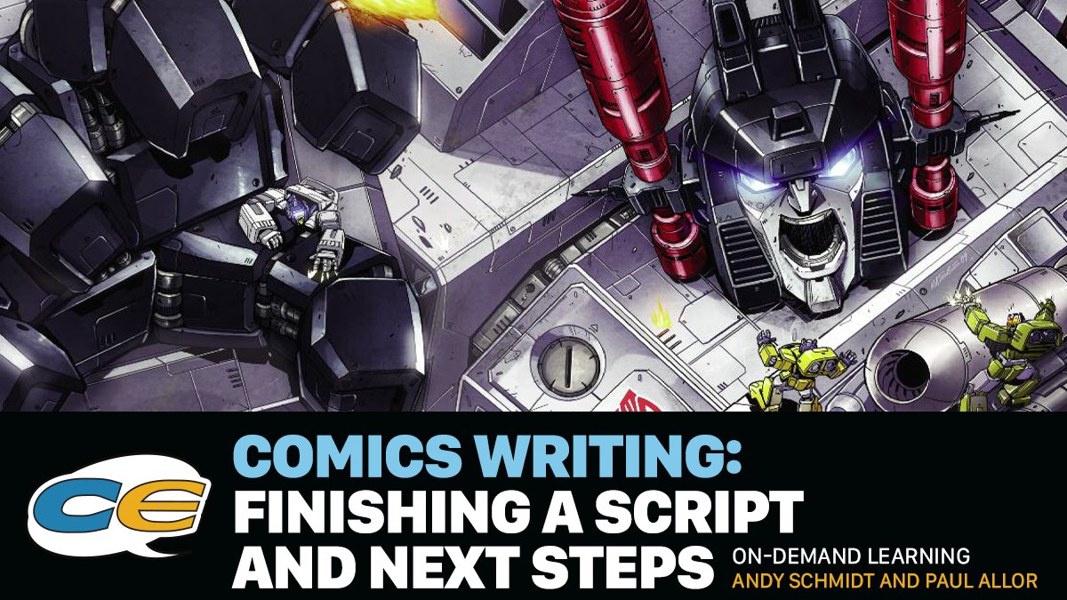 The most overlooked step is rewriting. Learn the "scalpel method" to perfect your comic script. Then, get the industry &amp; collaboration steps you need to stand out. Enroll!  bit.ly/3WfkKHh