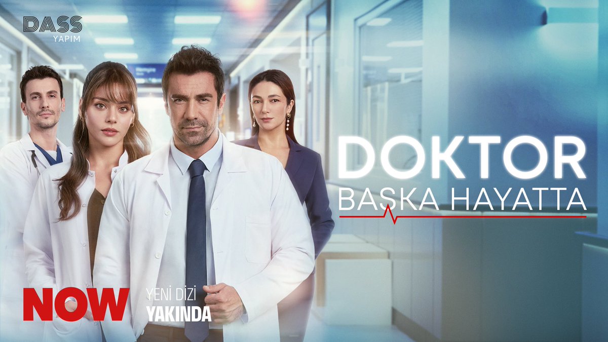 Umudun olduğu yerde her şey yeniden yazılabilir. 🩵 #DoktorBaşkaHayatta’nın merakla beklenen afişi yayında, yakında NOW’da! <a href="/doktordizi/">Doktor: Başka Hayatta</a>