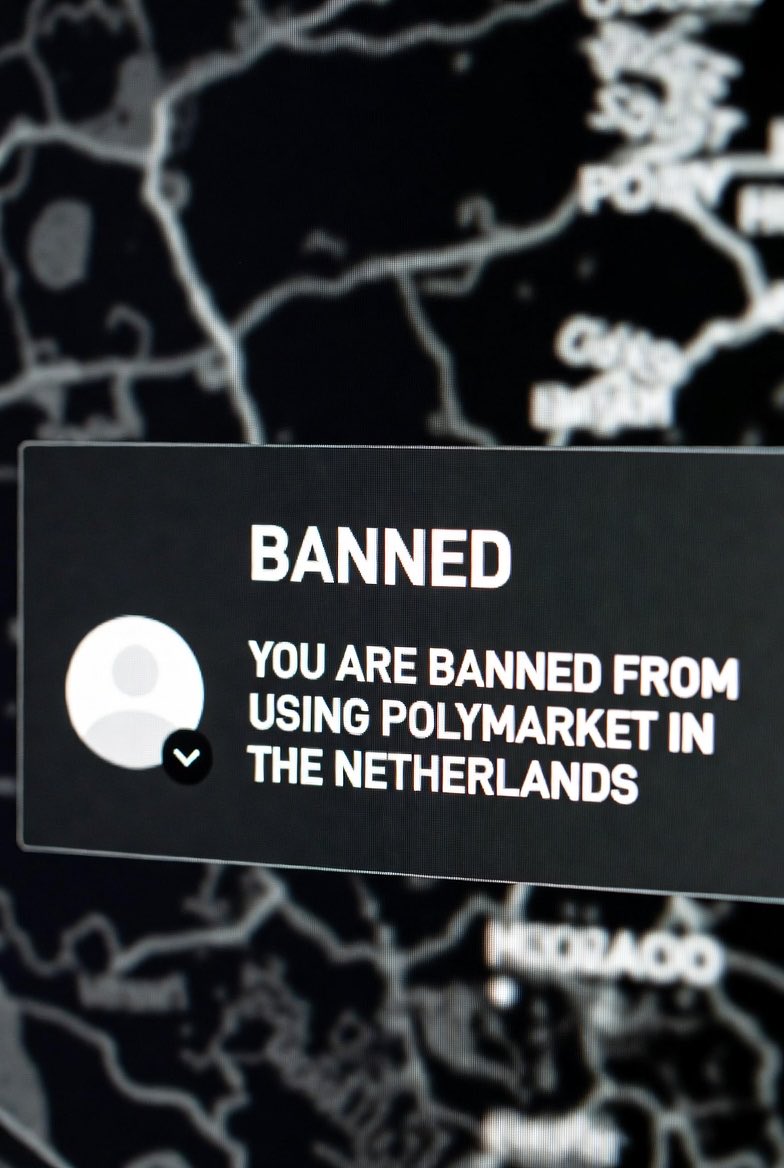 trendingbots's tweet photo. 🚨 Polymarket Banned in the Netherlands 🇳🇱

The KSA has classified Polymarket as illegal gambling and threatens fines of up to €420,000 per week (max €840k).

Dutch users had already wagered more than $33 million on the platform — 
including big bets on our own elections.

Predicting election winners, Bitcoin at $150k and other major events is now unavailable in the Netherlands.

The global prediction markets community continues to grow strong.

Still active on Polymarket? Drop a 🔥 below 👇
#Polymarket #PredictionMarkets #Crypto #Netherlands

@Polymarket 
RT to spread awareness 💪