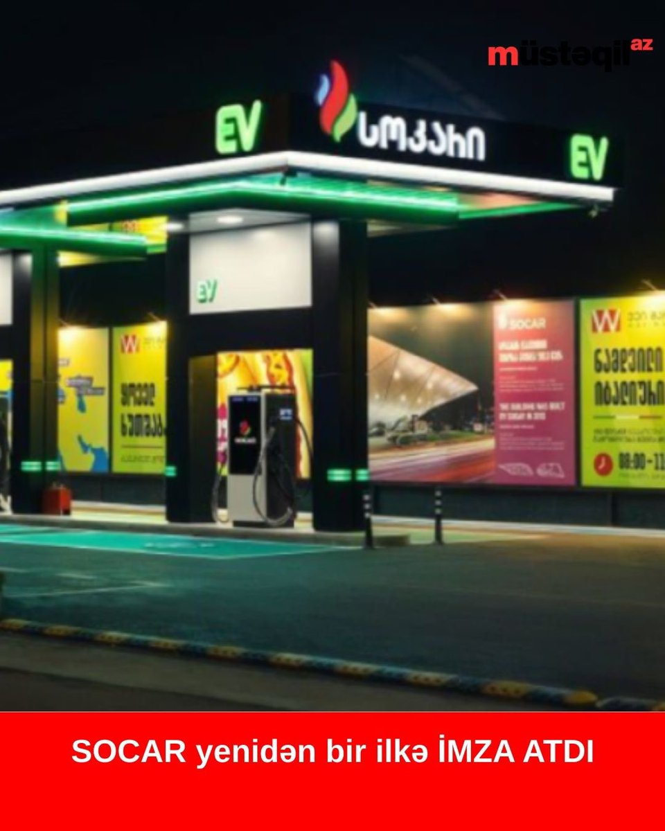 Bu gün Azərbaycan Dövlət Neft Şirkəti Tbilisidə Cənubi Qafqaz regionunda ilk tam elektrik enerjisi ilə işləyən doldurma stansiyasını istifadəyə verib.
DAVAMI MUSTEQİL.AZ-DA

#musteqilaz  #socar  #georgia #azerbaijan