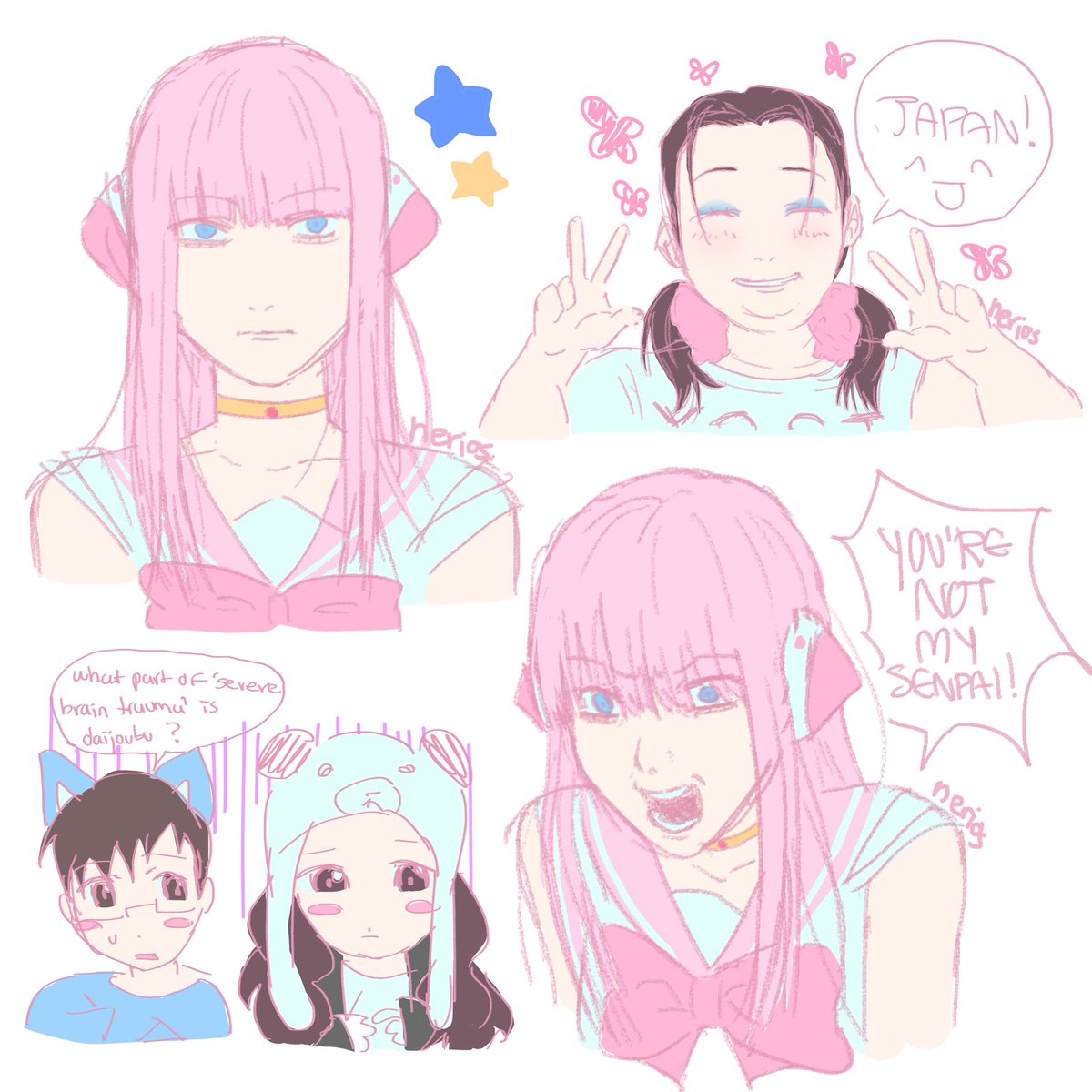#2kawaii4comfort doodles