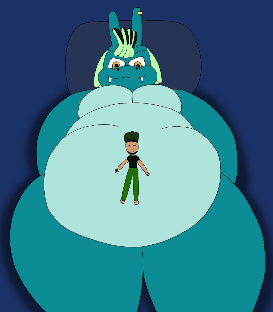 I Love if I Sleep in Critan The Charizard big fat belly