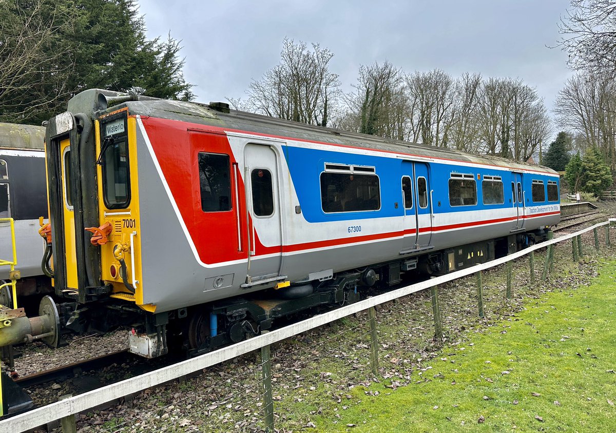 At Sellindge work progresses on 6307, preparation for welded repairs to the skin of the DTS car; whilst at Shepherdswell 457 car 67300 has been briefly moved out in the open while infrastructure work is undertaken.