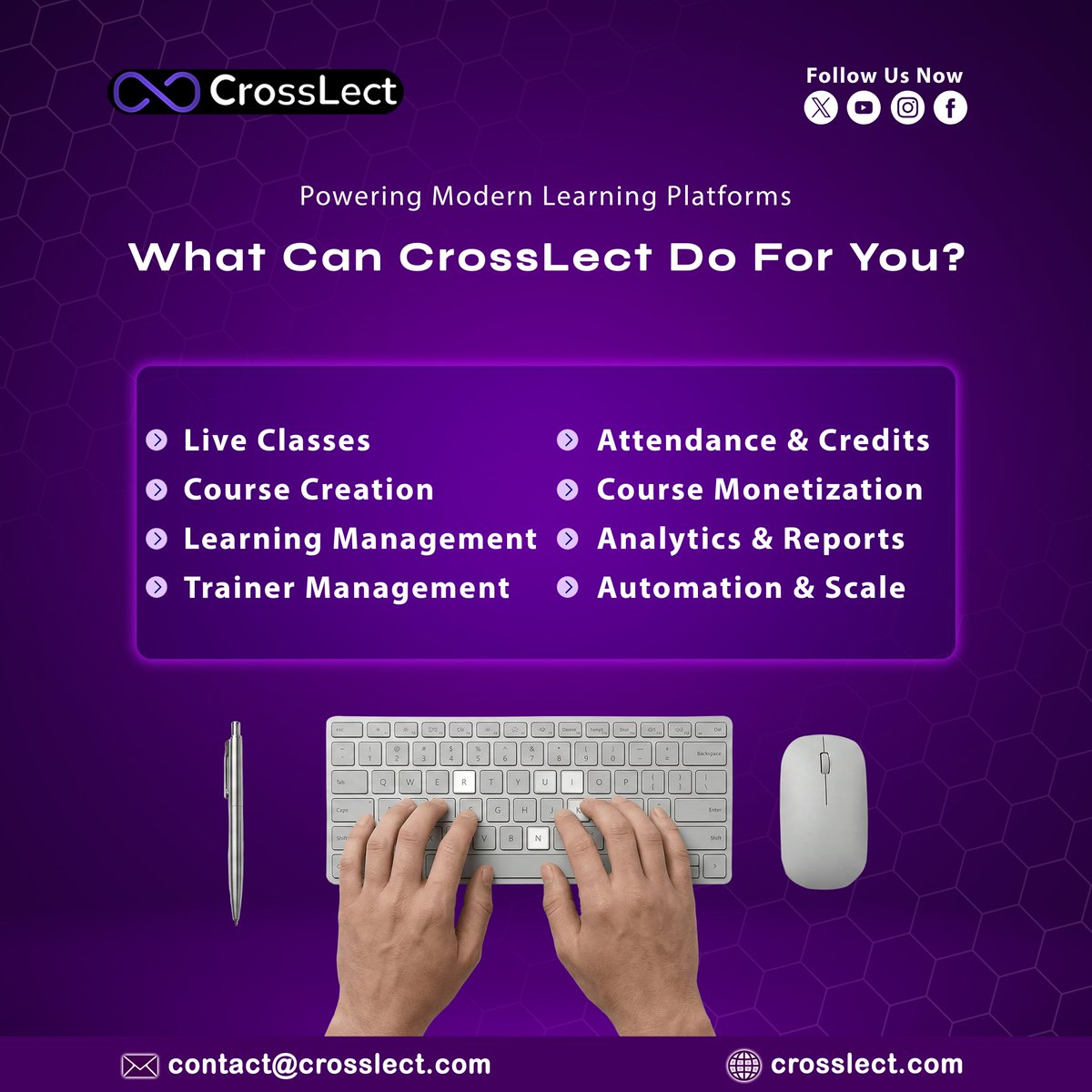 CrossLect tweet media