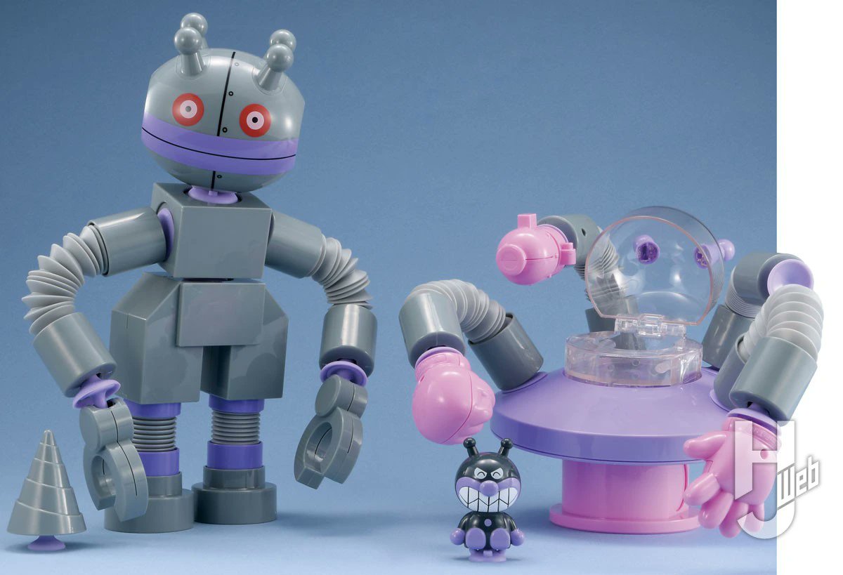 知育玩具として理想的な設計がされたアンパンマン玩具 「バイキンUFOと