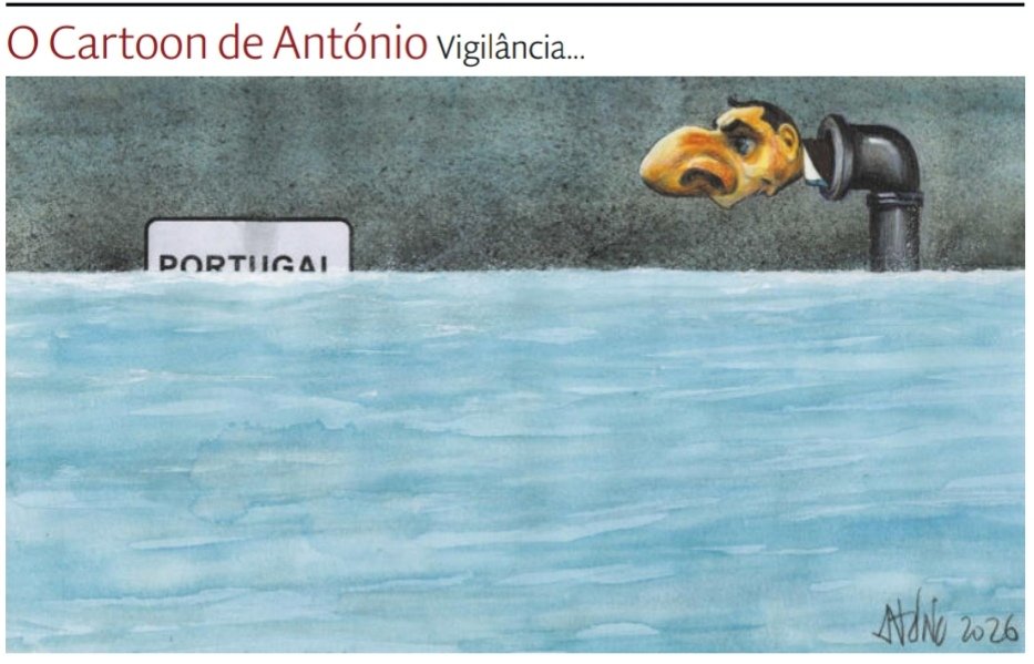 Quando um cartoon é mais "brilhante" que mil páginas escritas.
Parabéns Gargalo, parabéns António!