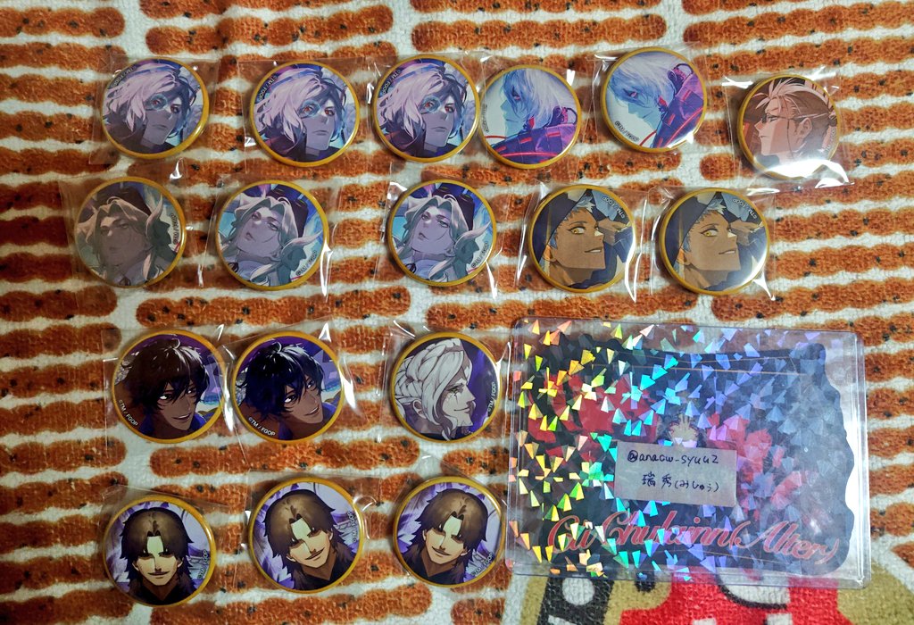 交換/譲渡】FGO AGF 2025 CBC 缶バッジ 譲）巌窟王☆/サリエリ2