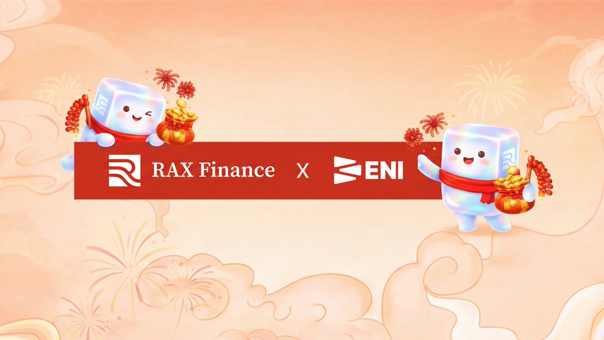 RAX SPARK: Day 7 with <a href="/ENI__Official/">ENI</a> 🎆🧨

ENI is building a multi-scenario ecosystem spanning Enterprise Applications, DeFi, RWA, and GameFi, supporting data privacy solutions, high-frequency trading, supply chain finance, and on-chain social experiences.

By integrating